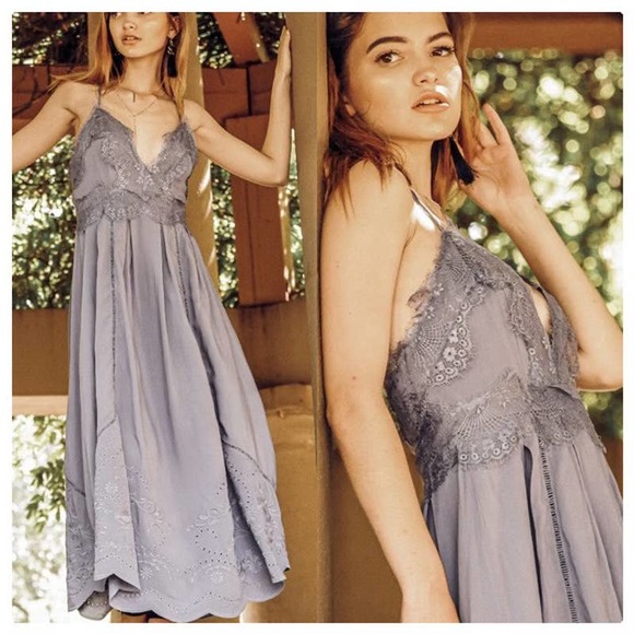 Love Poems and Dreams Midnight Maxi Dress - Picture 9 of 11